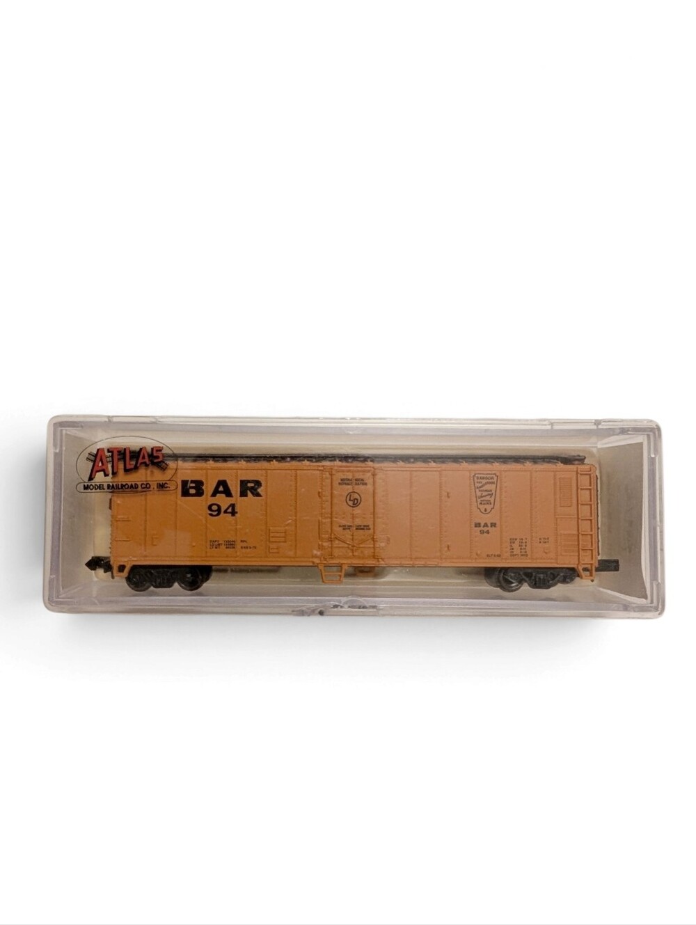 VINTAGE Atlas N-Scale 3652 BAR Bangor Aroostook Reefer Model Train Car New